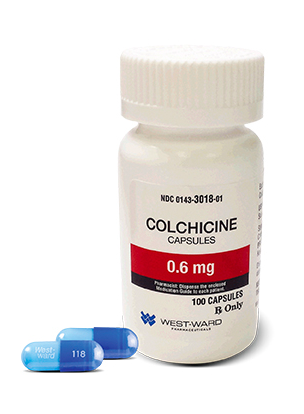 Authorized Generic Colchicine 0.6 mg Capsules is a medicine used to help prevent gout flares in adults.